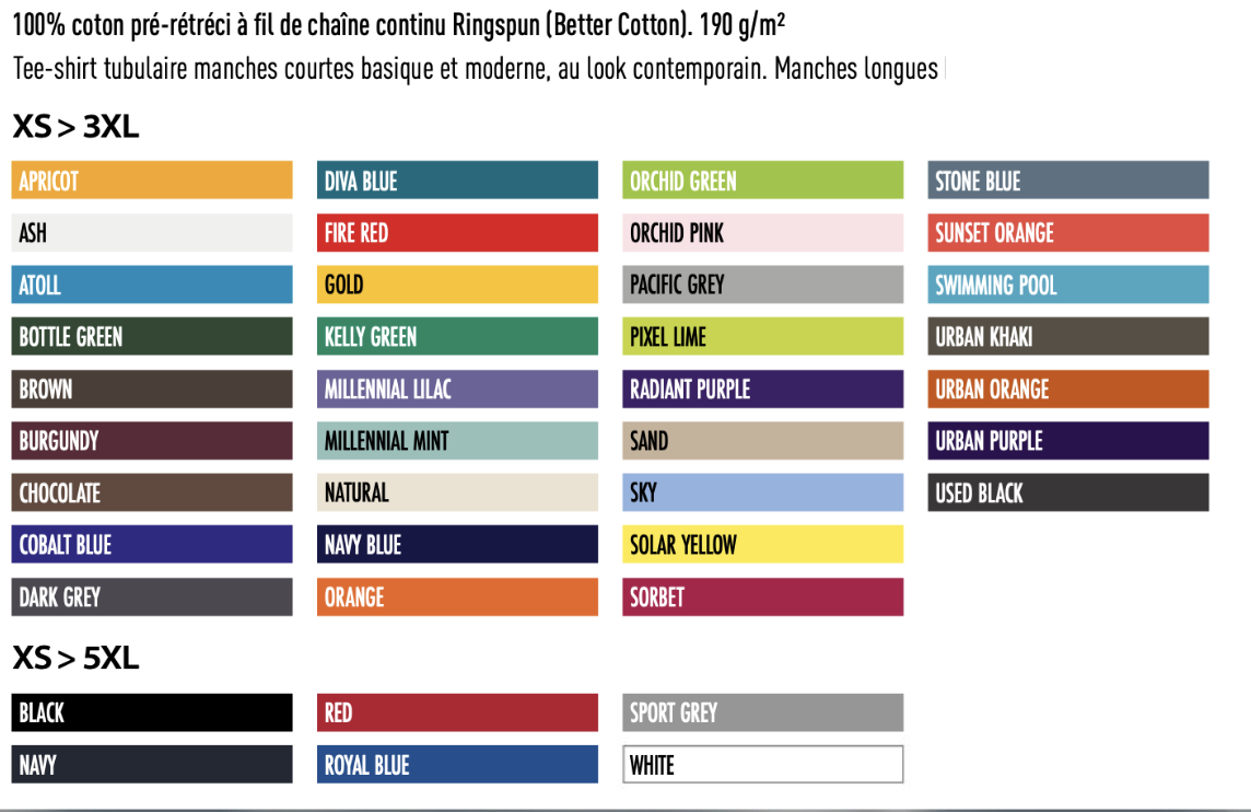 Tee-shirt | 190 GSM – Image 2