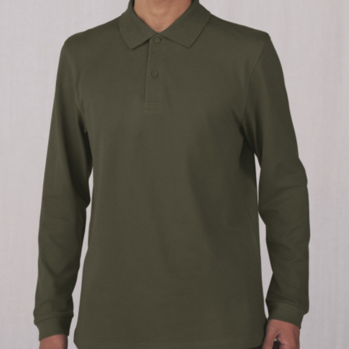 Polo manches longues | 180 GSM