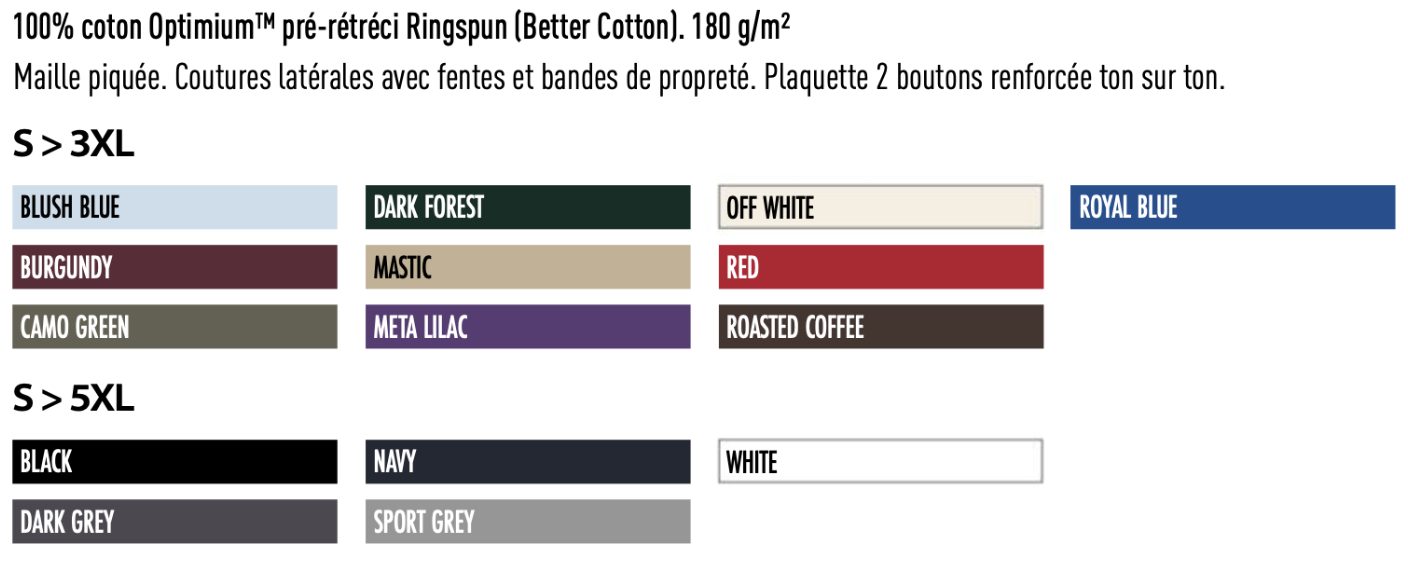 Polo manches longues | 180 GSM – Image 2