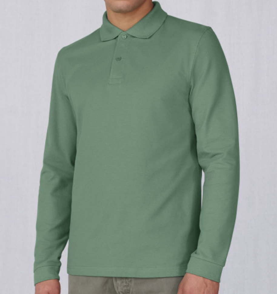 Polo manches longues | 210 GSM