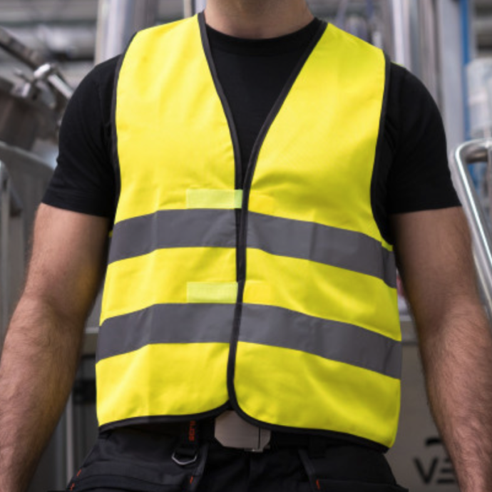 Gilet de sécurité | 2 bandes horizontales